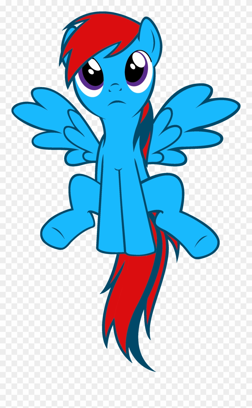 File 142845941814 - Rainbow Dash Vector Clipart