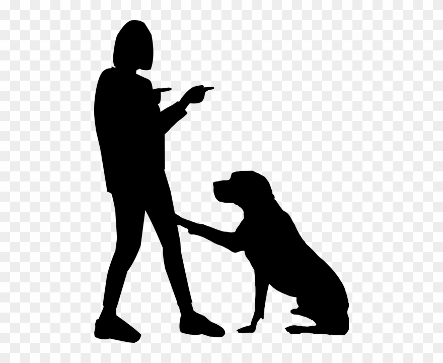 Deep Down, You Know This - Silhouette Hund Clipart