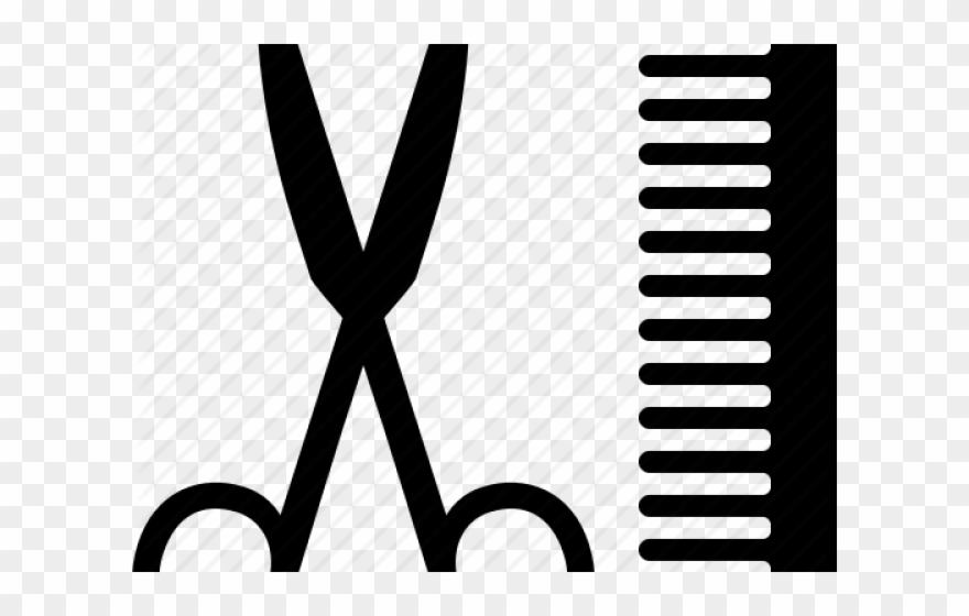 Haircut Clipart Scissors Icon - Barbershop Icons Scissor - Png Download