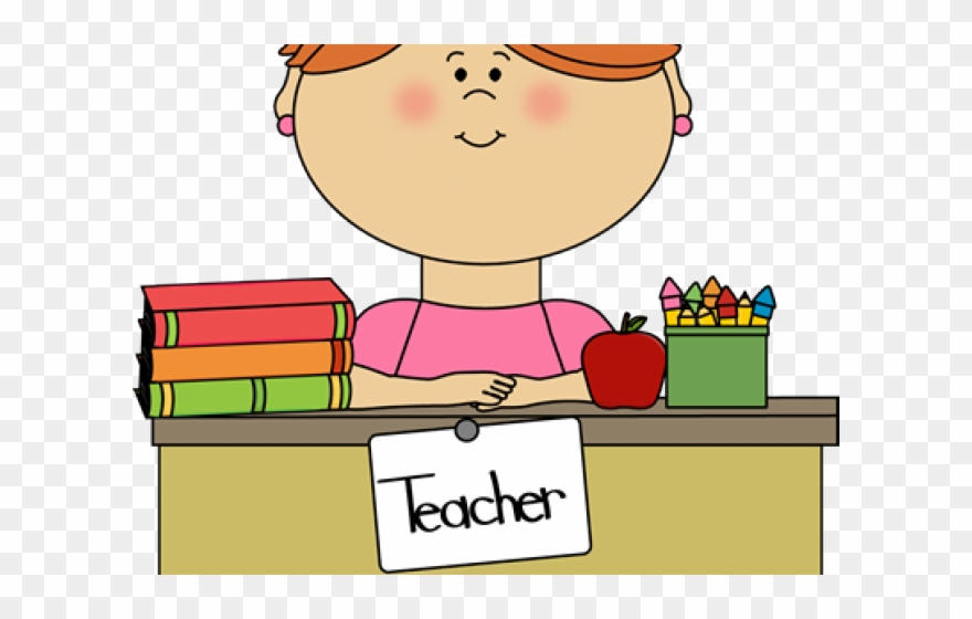Happy Teacher Clip Art - Png Download