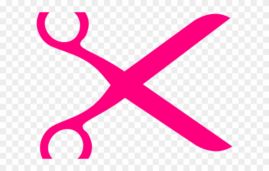 Pink Hair Clipart Hairdressing - Hair Dresser Clip Art - Png Download