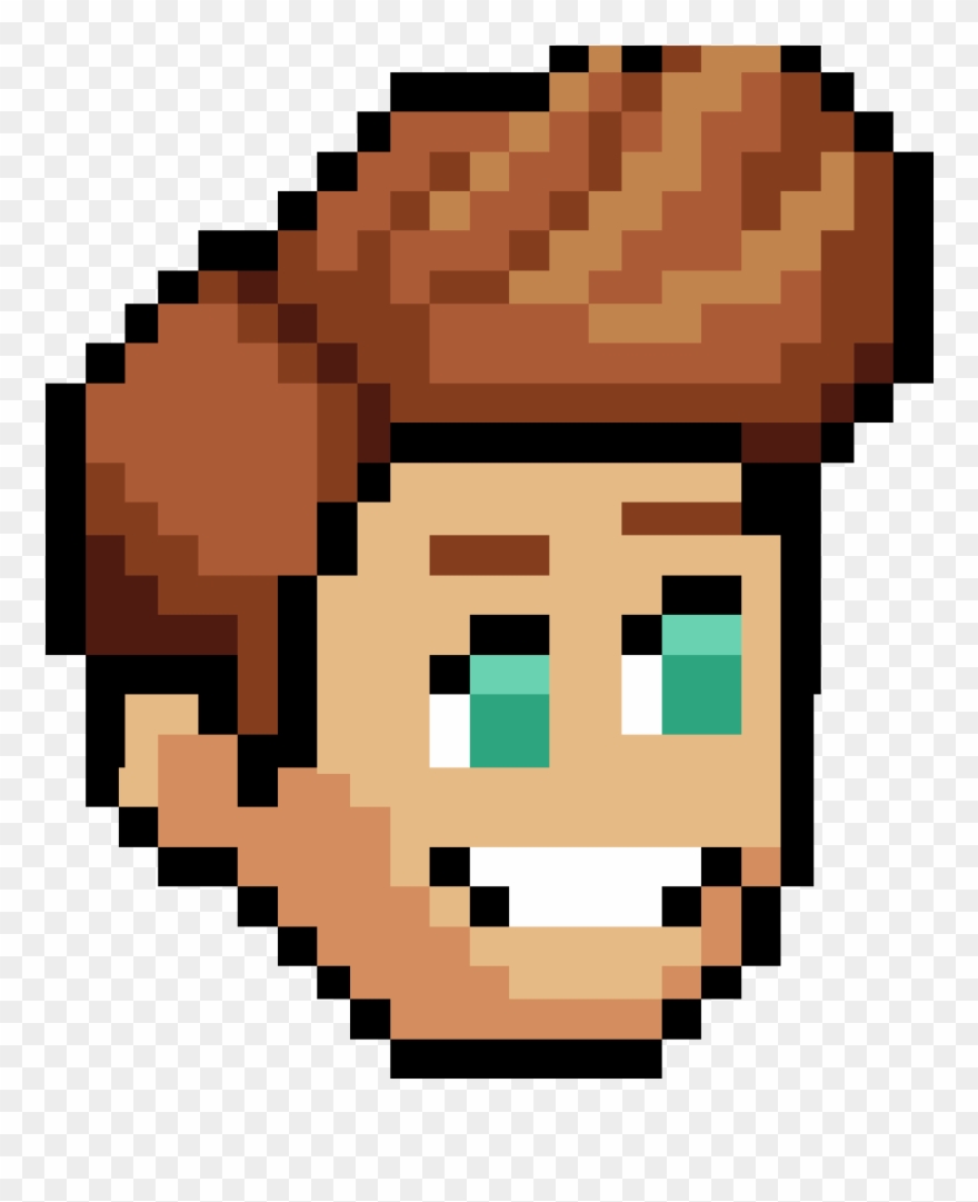 Image Male Brown Pewdiepietubersimulator - Hair Pixel Art Clipart
