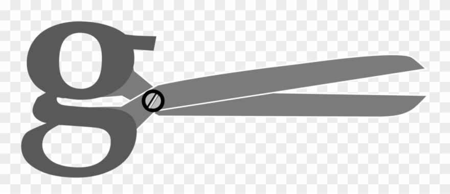 Scissors Logo Line Angle - Logo Clipart