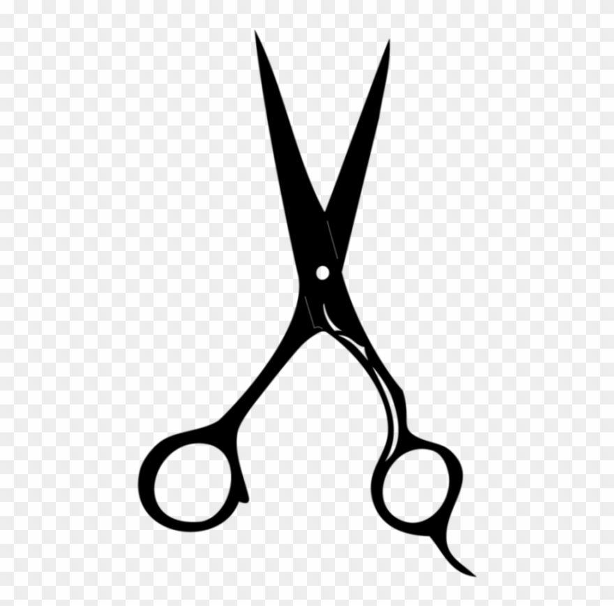 Japanese Hair Scissors Hitachi Steel Professional Hair - Barber Scissors Clip Art - Png Download
