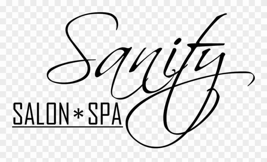 Sanity Salon & Spa - Things May Change Us But We Start Clipart
