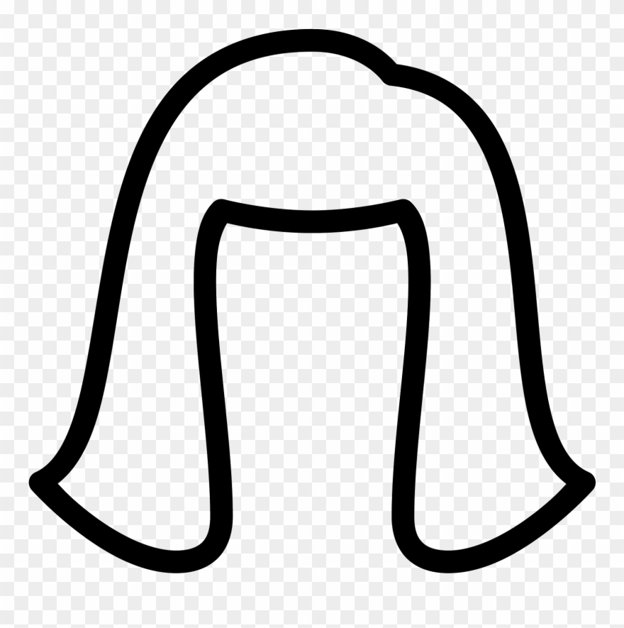 Woman S Hair Icon - Icon Cabelo Clipart