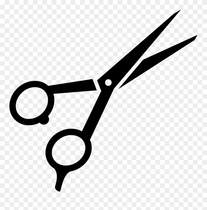 Haircut Clipart Shears - Hair Scissors Clip Art - Png Download