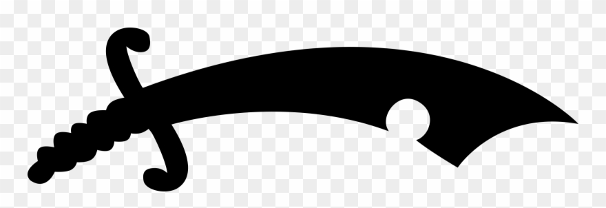 Jpg Transparent Male Hair Silhouette At Getdrawings - Silhouette Sword Clipart