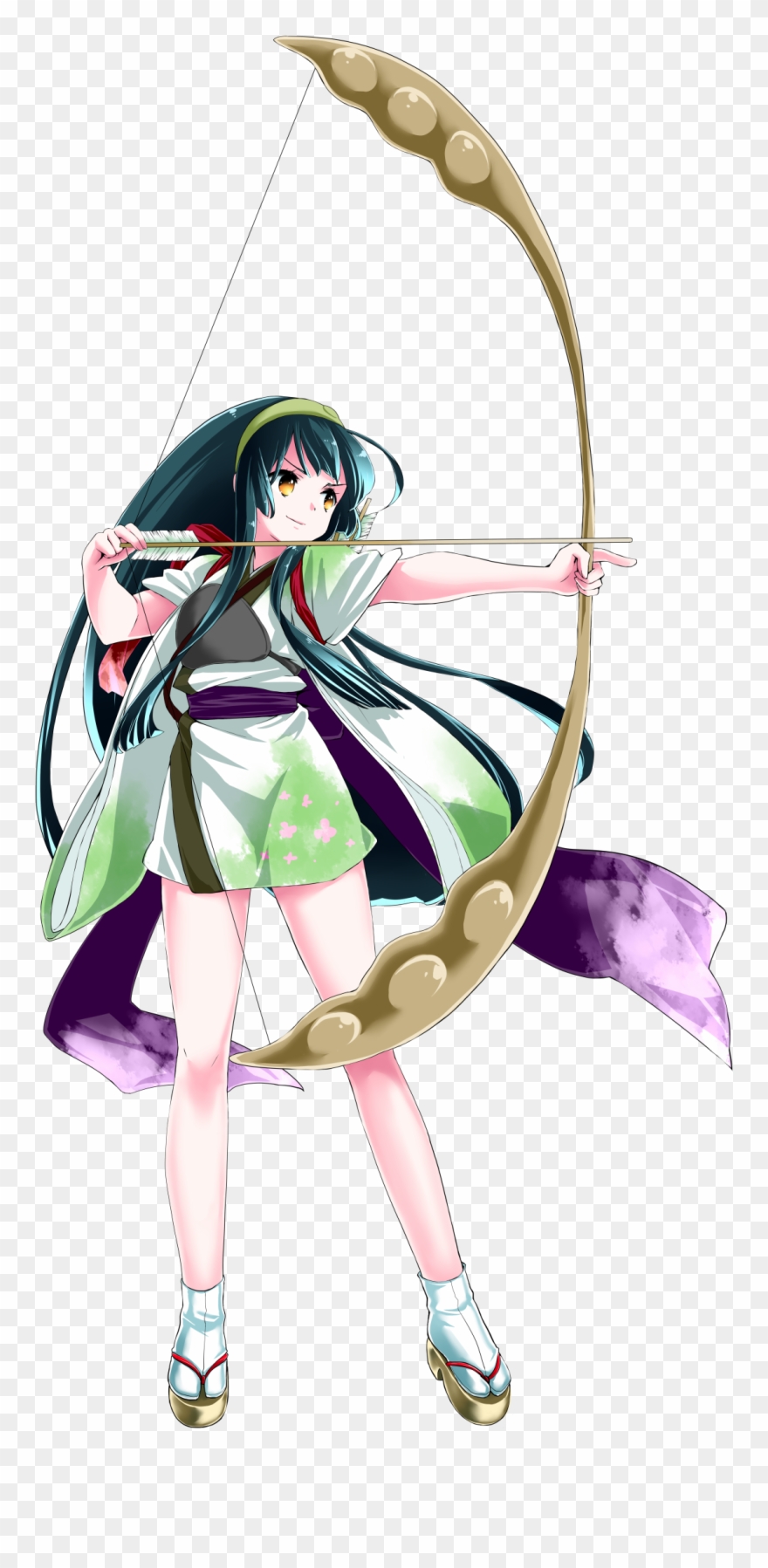 Archery Free Png Image - Tohoku Zunko Clipart