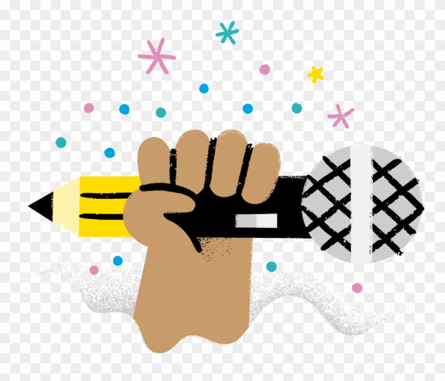 Mic Pencil - Pencil Clipart