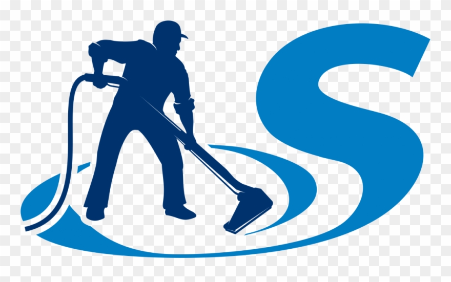 Accident Occurs - Carpet Cleaning Logo Clipart