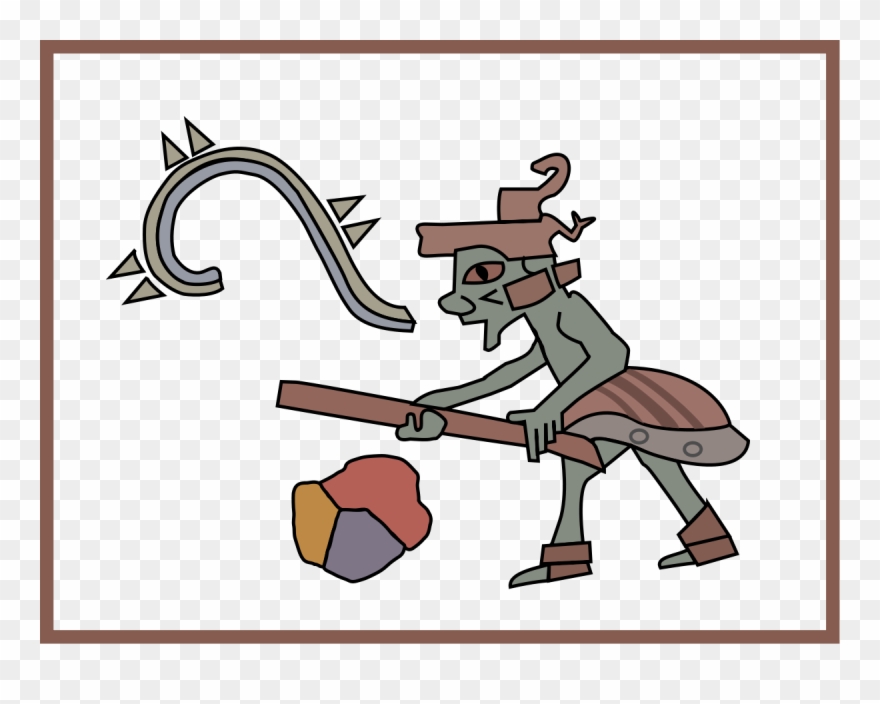 Great Goddess Of Teotihuacan Clipart