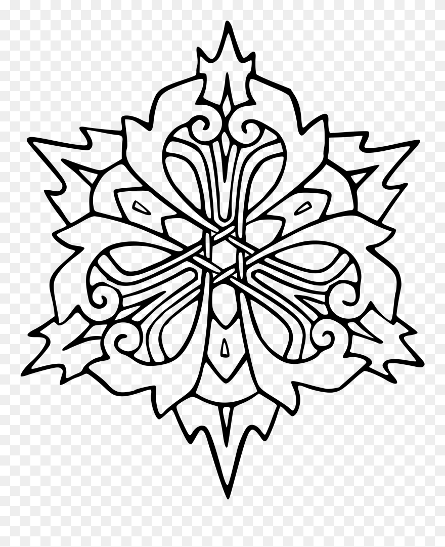 Clipart - Decorative Medallion - Transparent Medallion - Png Download