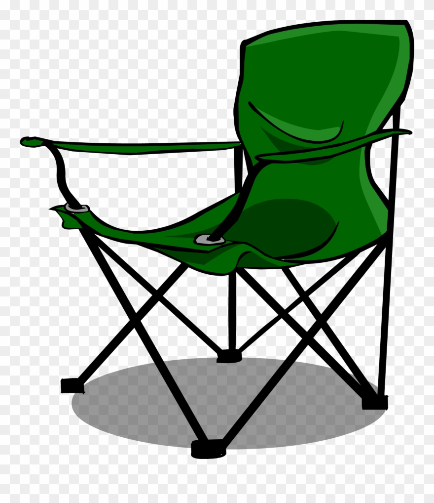 Furniture Clipart Camp Chair - Camp Chair Clip Art - Png Download