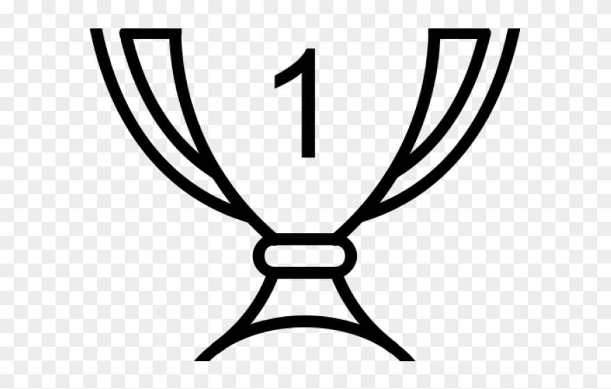 Trophy Clipart Achievement - Easy To Draw Trophies - Png Download