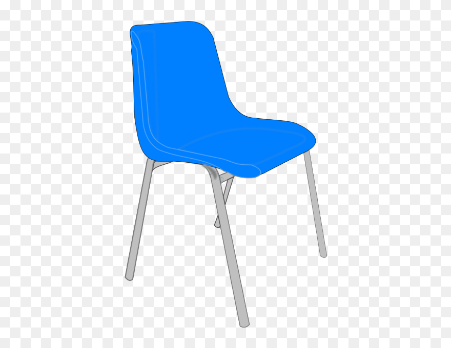 Chair Clipart Plastic Chair - Classroom Chair Clipart - Png Download