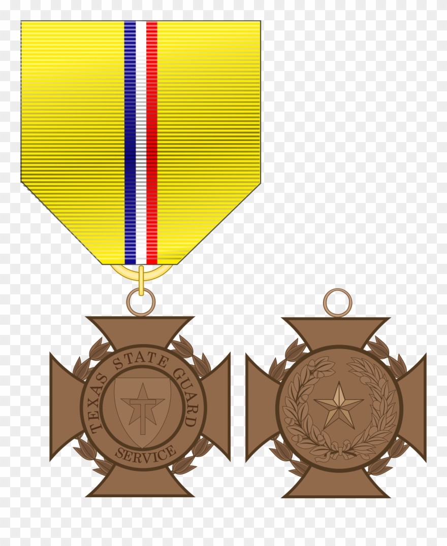 Open - Texas State Guard Service Medal Clipart
