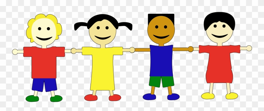 Cliparts Kinder Bilder Comic Kindergruppe - Comics - Png Download