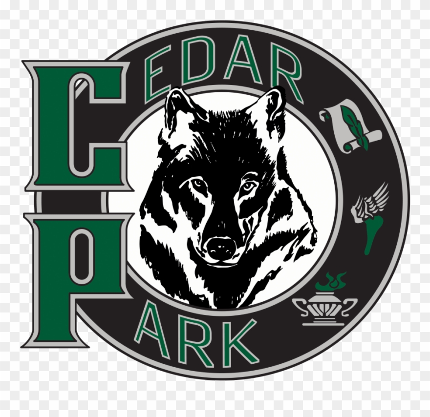 Cedar Park High School Timberwolf Clipart
