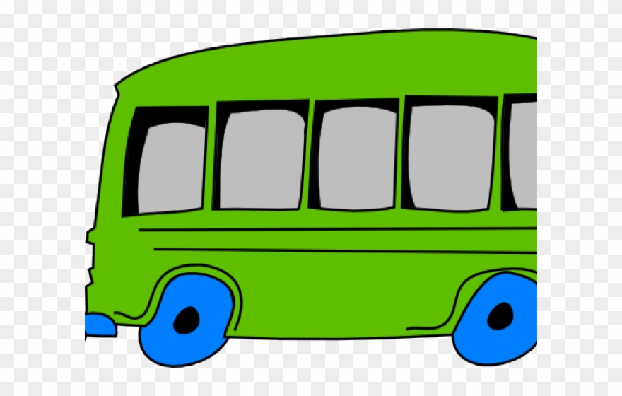 Bus Clipart Shape - Gray School Bus - Png Download