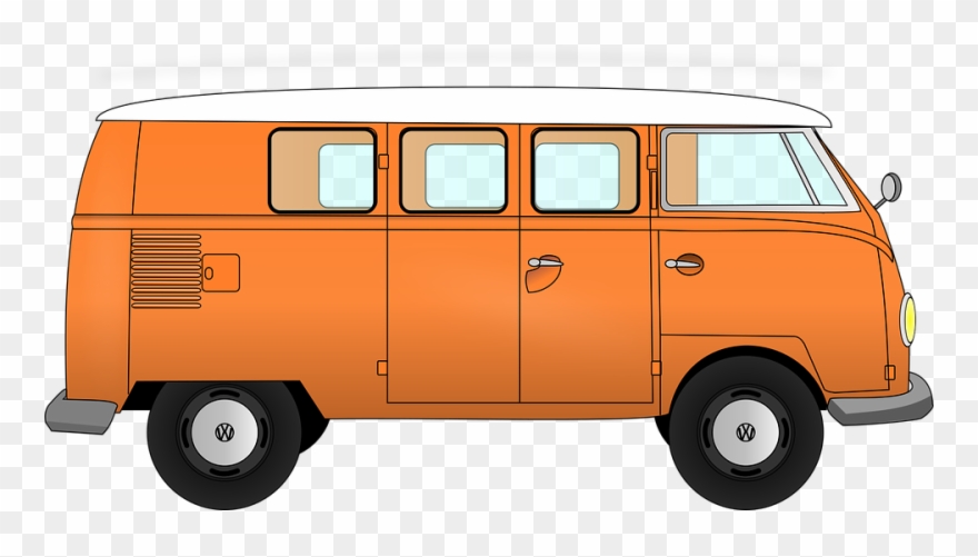 Bus Van Cliparts - Van Clipart - Png Download