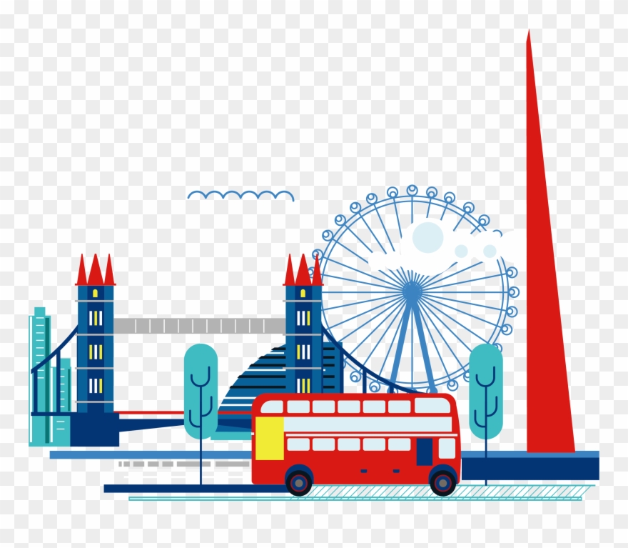 London Clipart Ferris Wheel London - Ferris Wheel - Png Download