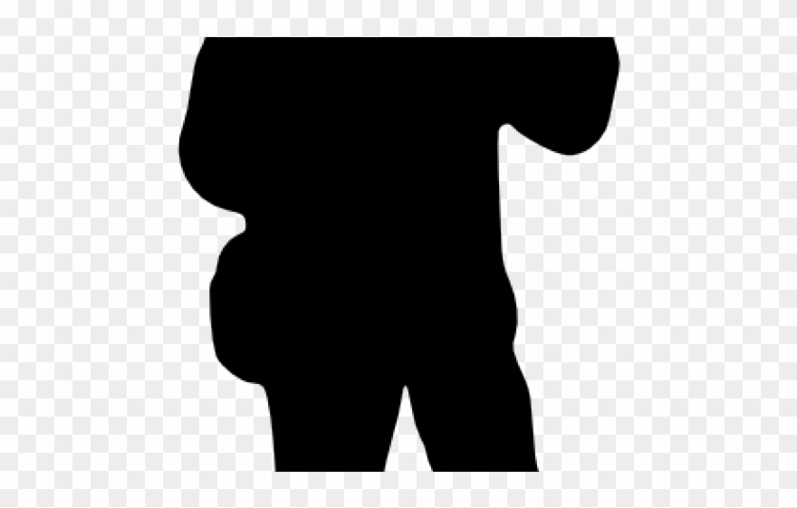 Silhouette Clipart Military - Soldier Clipart - Png Download