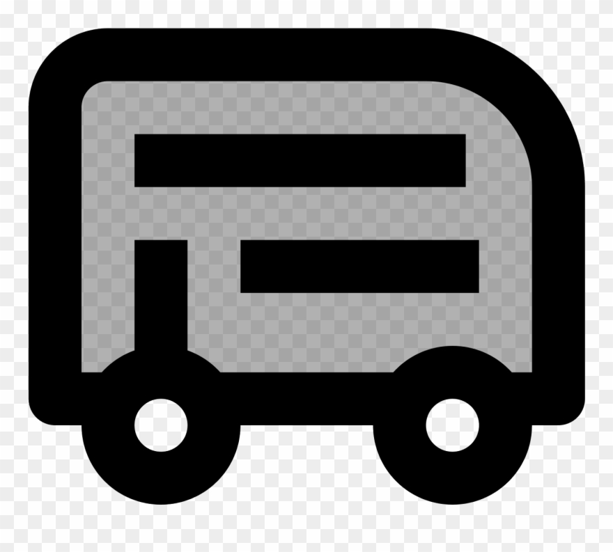 Double Decker Bus Icon Clipart