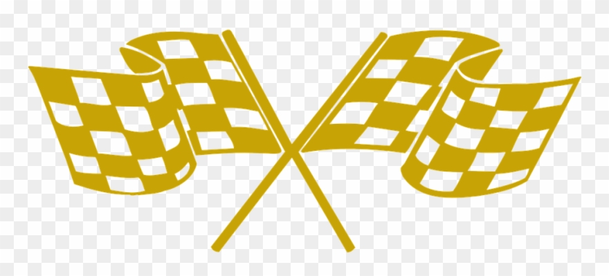 Race Clipart Flag - Racing Flags Vector - Png Download