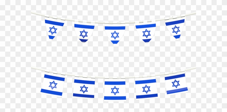 Israel Flag Clipart Photo - Flag Of Israel - Png Download