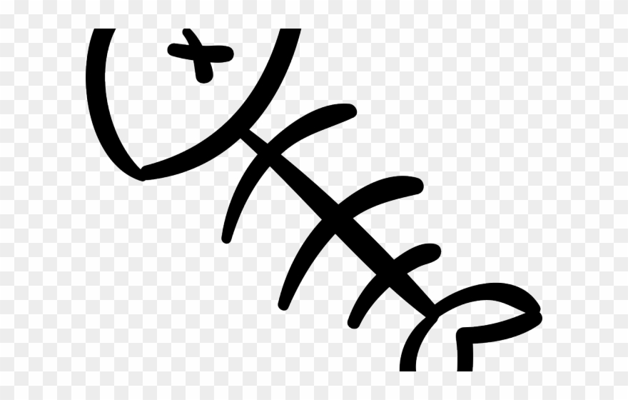 Drawn Bones Transparent - Bone Cartoon Png Clipart