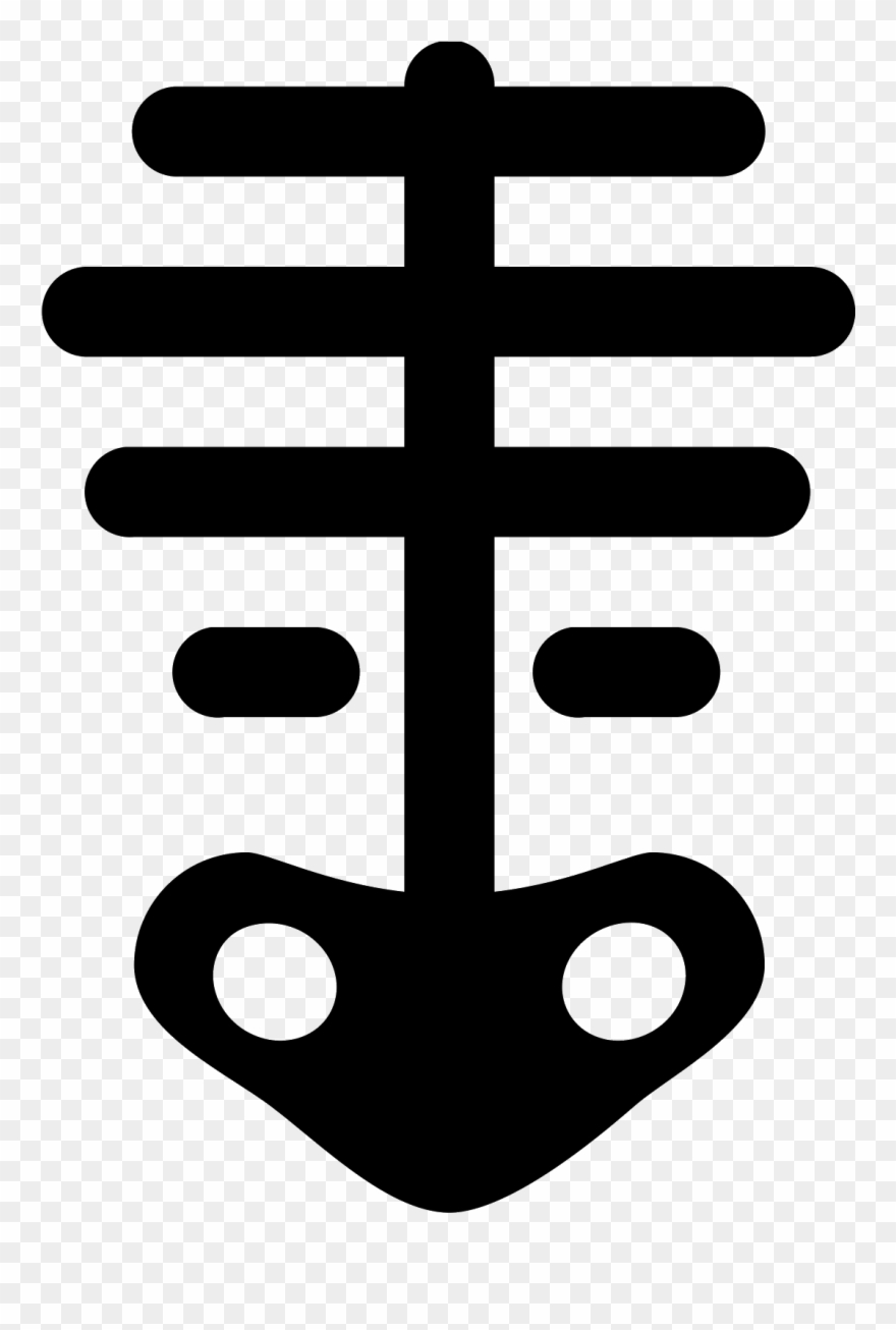 It Is A Very Simplified Skeleton - Icon Skeleton Clipart