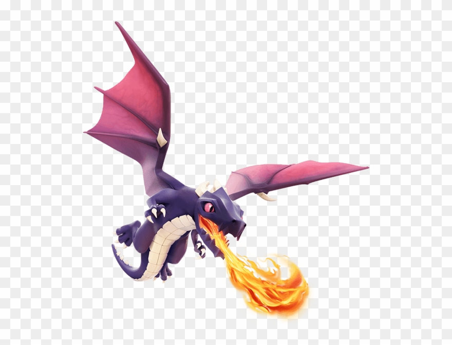 Clash Of Clans Dragon - Dragon Clash Of Clans Png Clipart