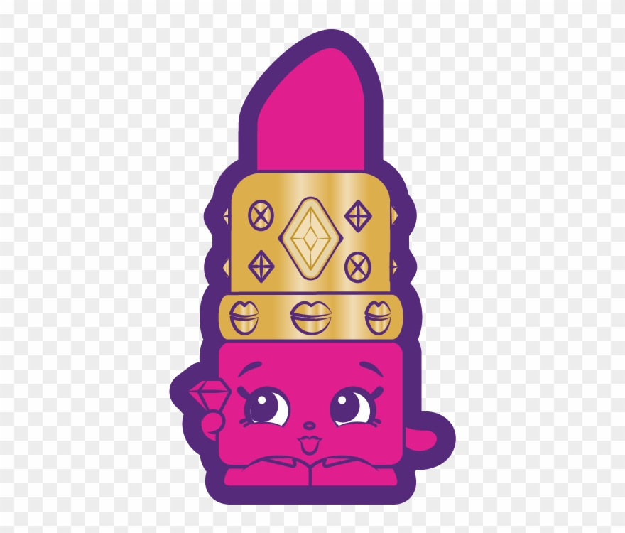 Lippy Lips - Shopkins Lippy Lips Season 9 Clipart