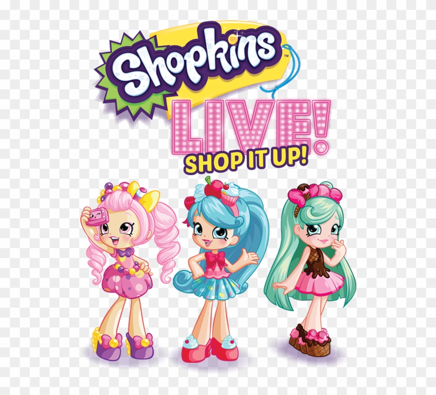 Pin Shopkins Logo Clipart - Shopkins Super Jewelry Kit: Strawberry Kiss Necklace - Png Download