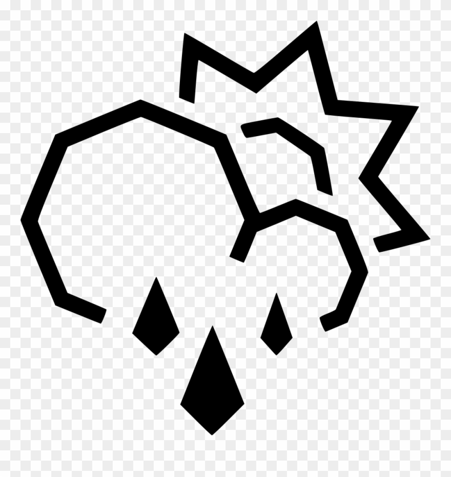 Day Sun Cloud Sprinkle Rain Comments - Rain Clipart