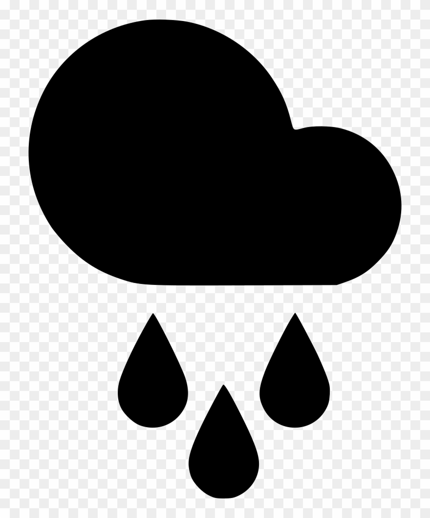 Sprinkle Cloud Rain Comments - Icon Clipart
