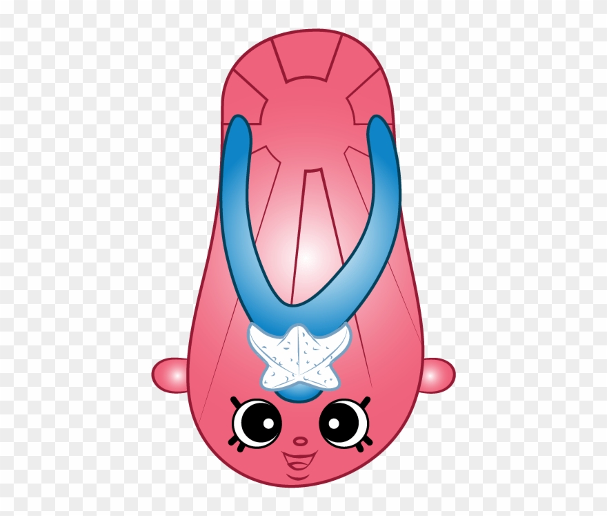 Floppy Sandal - Shopkins Clipart