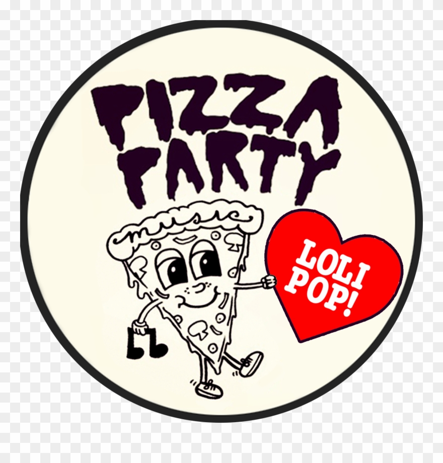 Image Of Pizza Party Music X Lolipop Records Collaboration - Lolipop Records Clipart