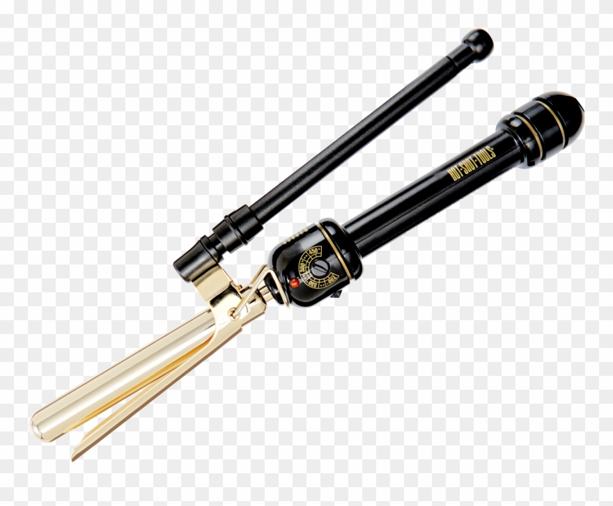 Gold Curling Iron Clipart