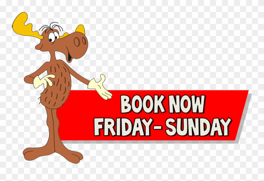 Pizza Party $49 - "the Bullwinkle Show" (1961) Clipart