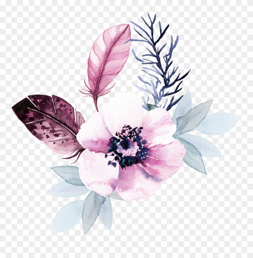 Hand Painted Colorful Cartoon Watercolor Beautiful - Watercolor Painting Clipart