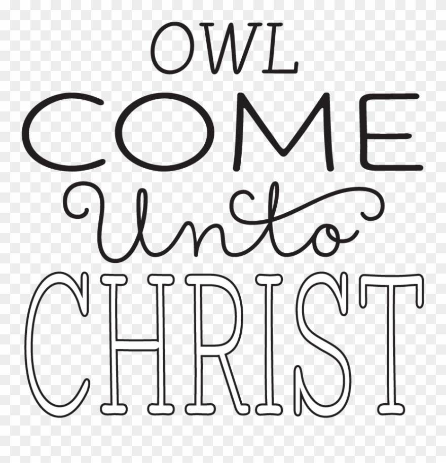 Yw Personal Progress V{owl}ues Come Unto Christ Clipart - Personal Progress - Png Download
