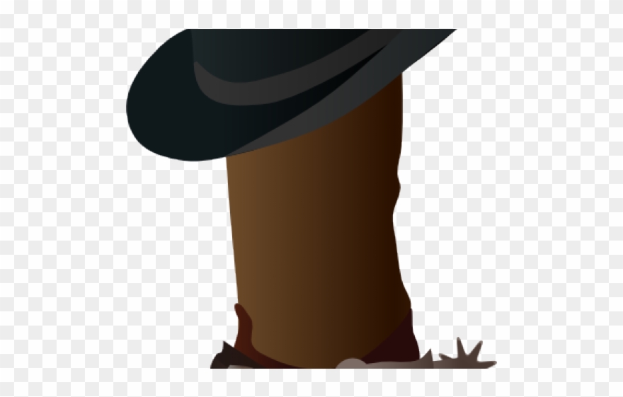 Straw Hat Clipart Western Day - Cowboy Boot - Png Download