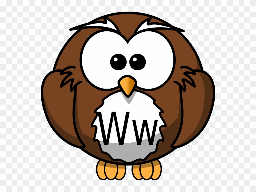 Cartoon Owl Shower Curtain Clipart