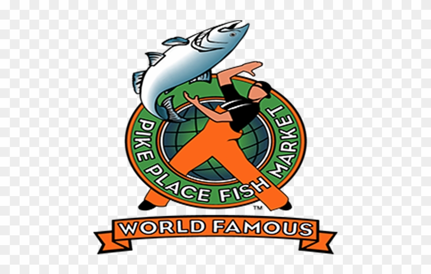 Pike Place Fish Market Clipart