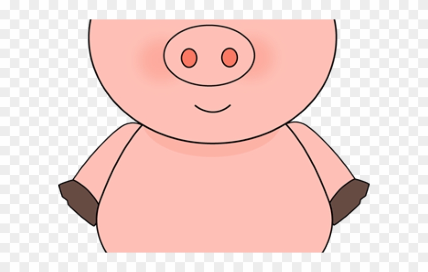 Pig Clipart - Dibujos De Chanchitos Animados - Png Download