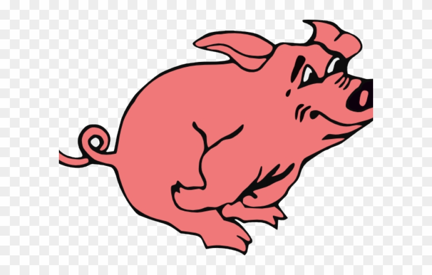 Pig Clipart Race - Snowball From Animal Farm Clip Art - Png Download
