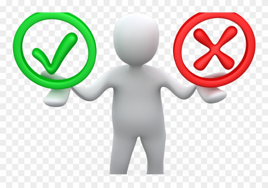 Right Or Wrong Clipart Png Download (506272) PinClipart