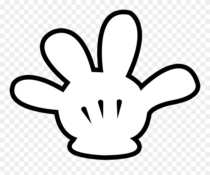 Mickey E Minnie - Mickey Mouse Shoes Clipart - Png Download